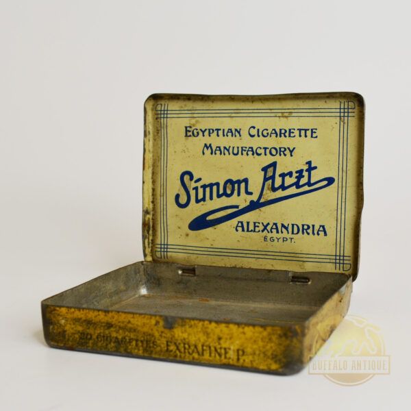 Simon Arzt egyiptomi szivarkás doboz