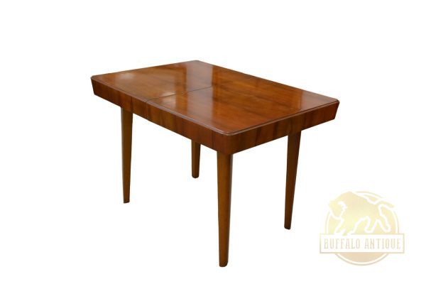 Art deco jellegű retro asztal 4 székkel