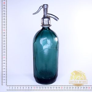 Zöld színû szódásüveg 1 literes