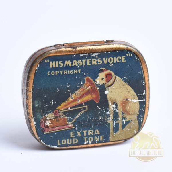His Master's voice gramofon tű dobozban