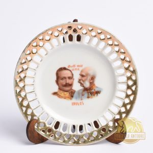 I. világháborús porcelán tányérka