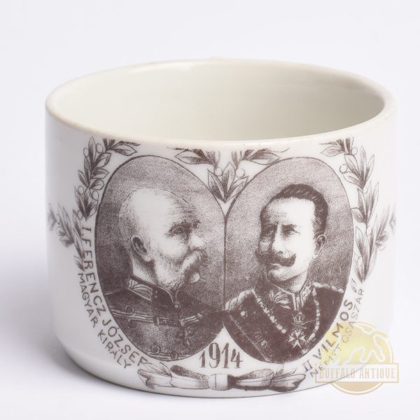 I. világháborús porcelán emlékcsésze