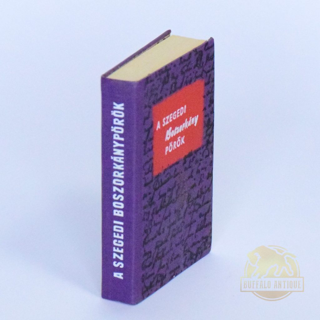 A szegedi boszorkány pörök - Miniatűr könyv