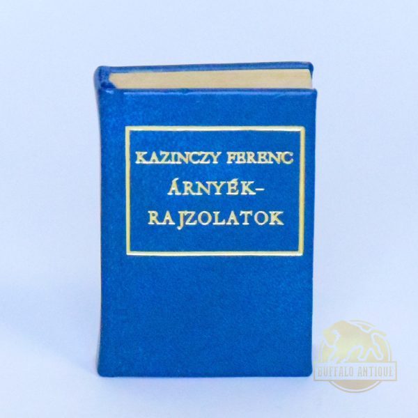 Kazinczy Ferenc: Árnyékrajzolatok - Miniatűr könyv