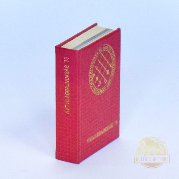 Vívóvilágbajnokság '75 - Miniatűr könyv