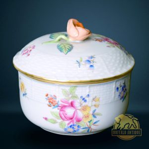 Herendi porcelán bonbonier