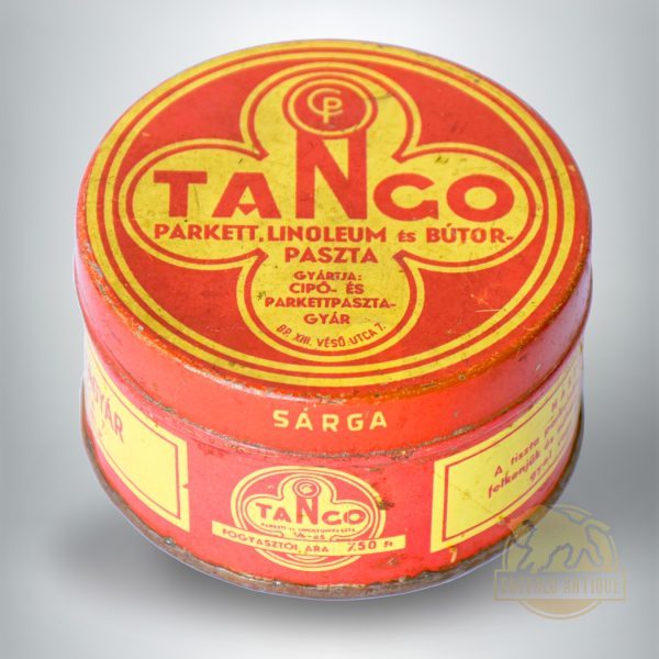 Tango parketta, linóleum- és bútorpaszta fém doboz