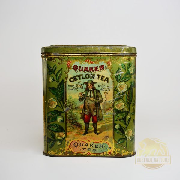 Quaker ceylon tea fémdoboz